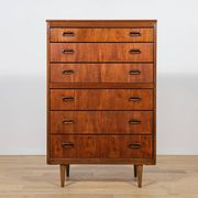 Commode en teck de style Mid-Century, Danemark, années 1960