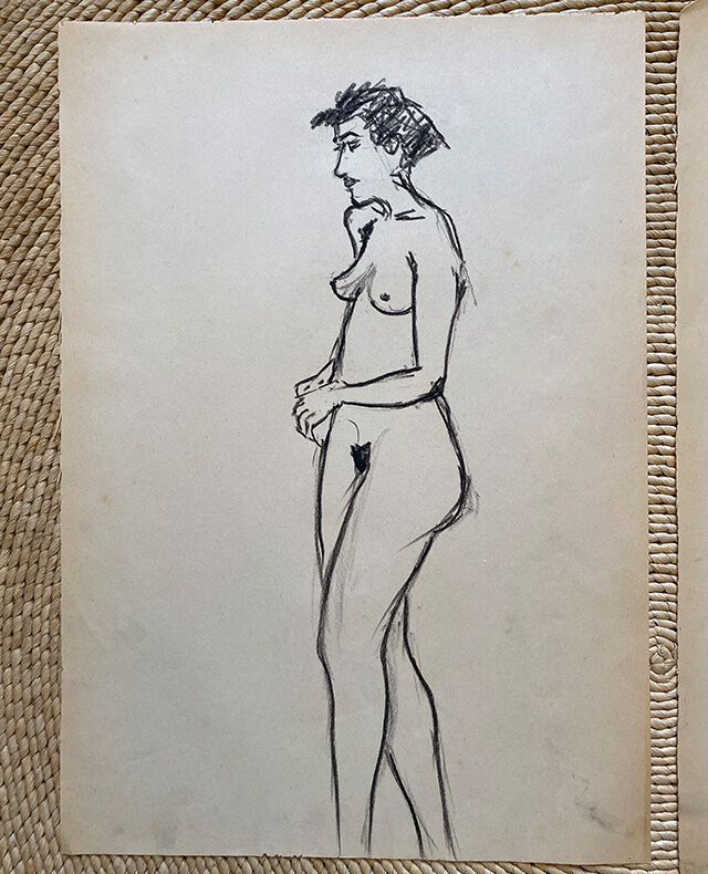 Nude sketches 1920