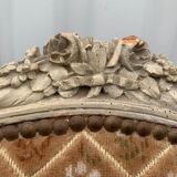 Louis XVI-style shepherdess chair