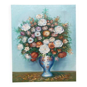 Huile sur toile vintage