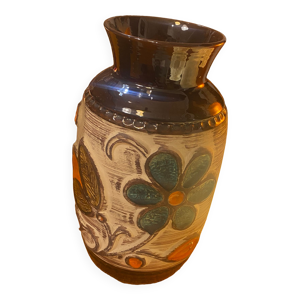Vase en céramique west - germany