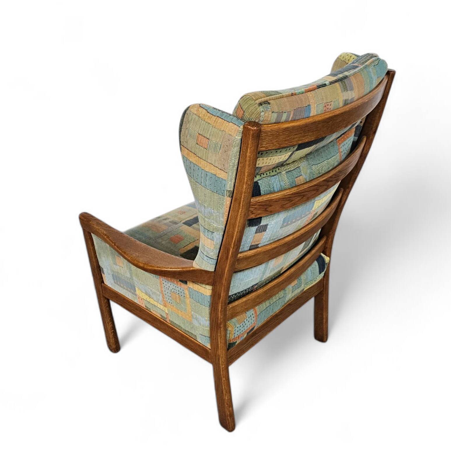 2 x Casala wingback / lounge / armchair in top condition / 4 small cushions / 1960s