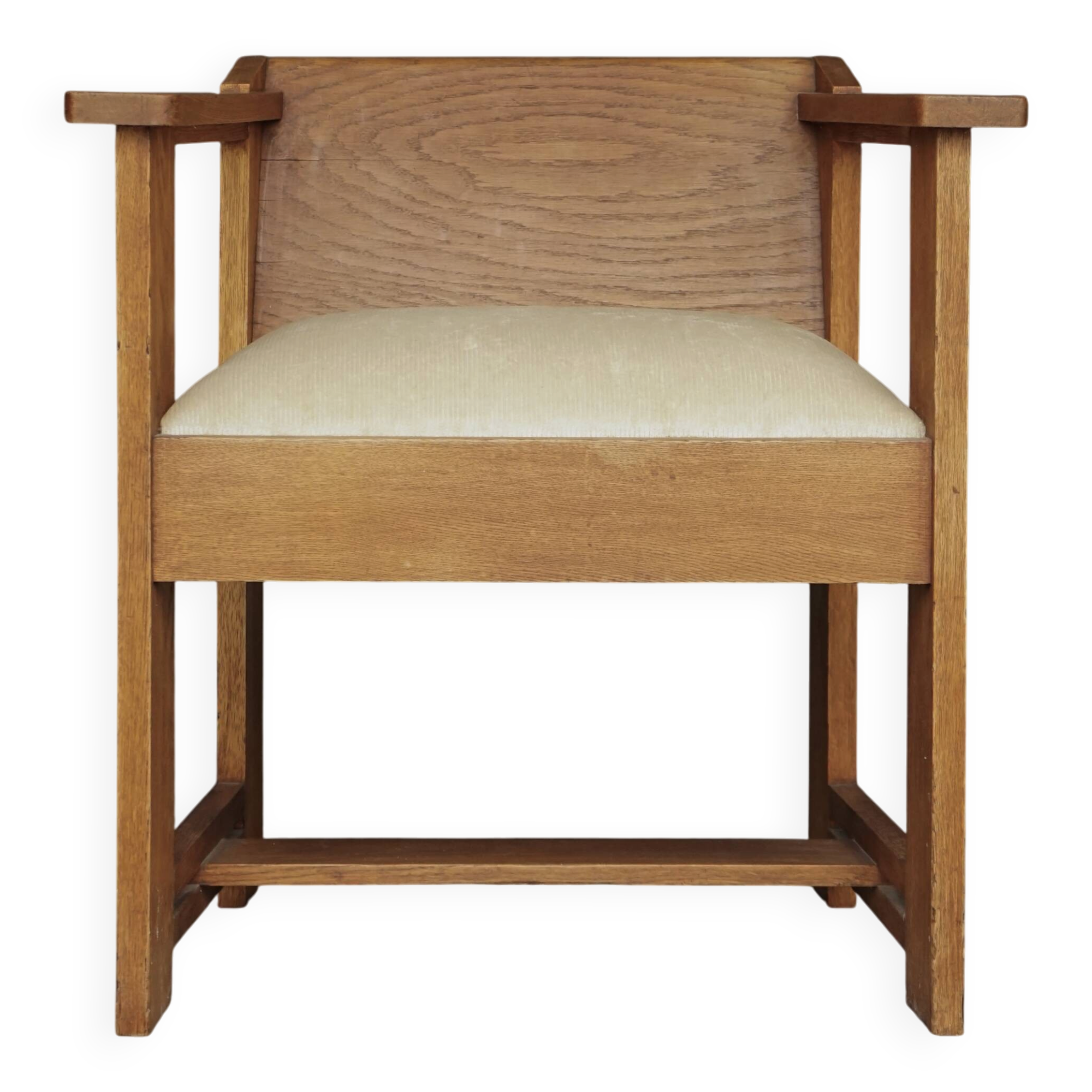 Modernist Hague School Armchair attributed to Frits Spanjaard, 1920s