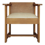Modernist Hague School Armchair attributed to Frits Spanjaard, 1920s