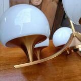 Lustre space -age laiton et opaline