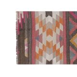 Vintage Turkish rug from Oushak, hand-woven 78x274 cm