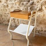 Bedside table attributed to Jacques Hitier, 1950s