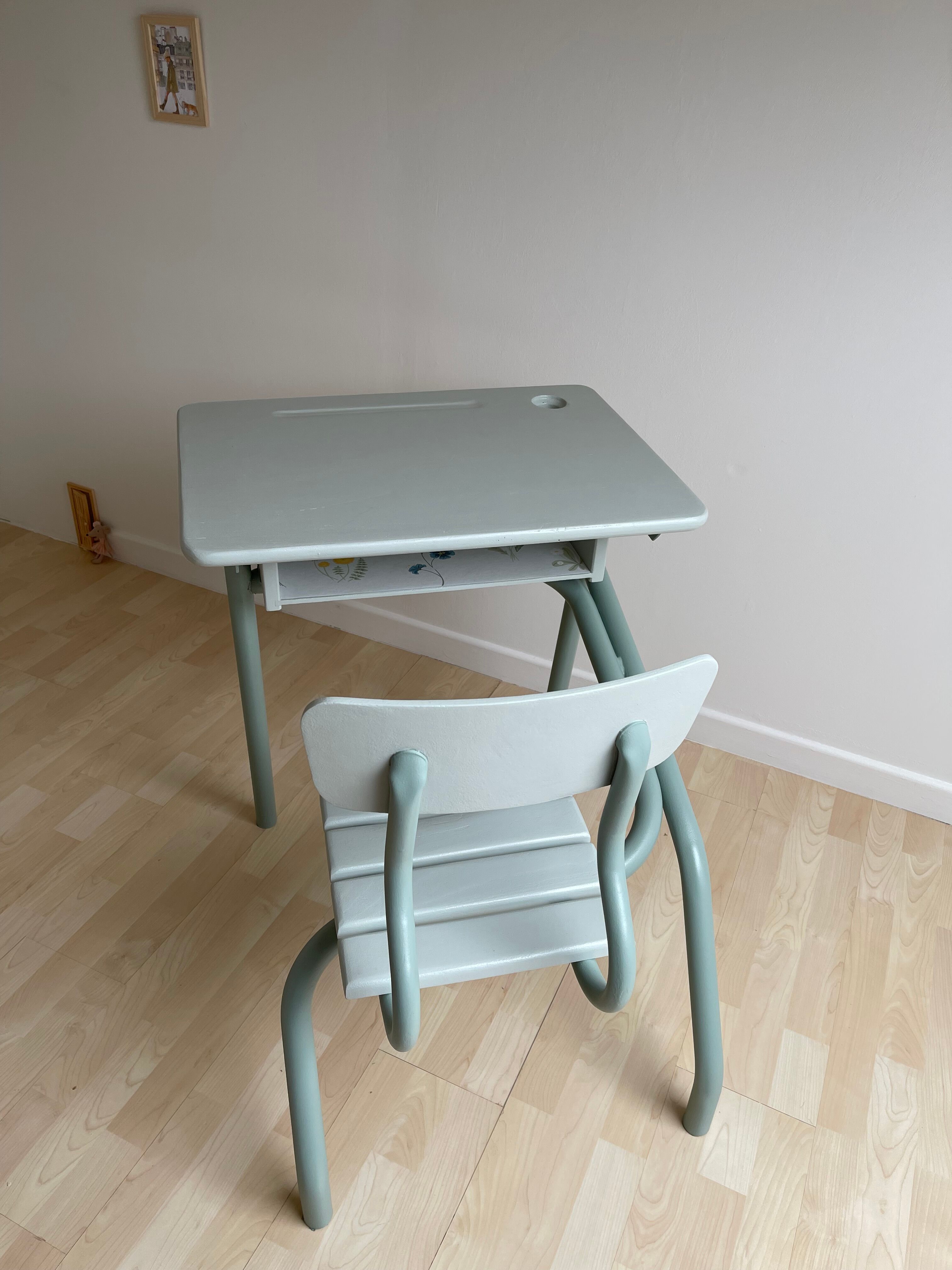 Bureau écolier vert
