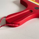 Vintage Red Plate Mat