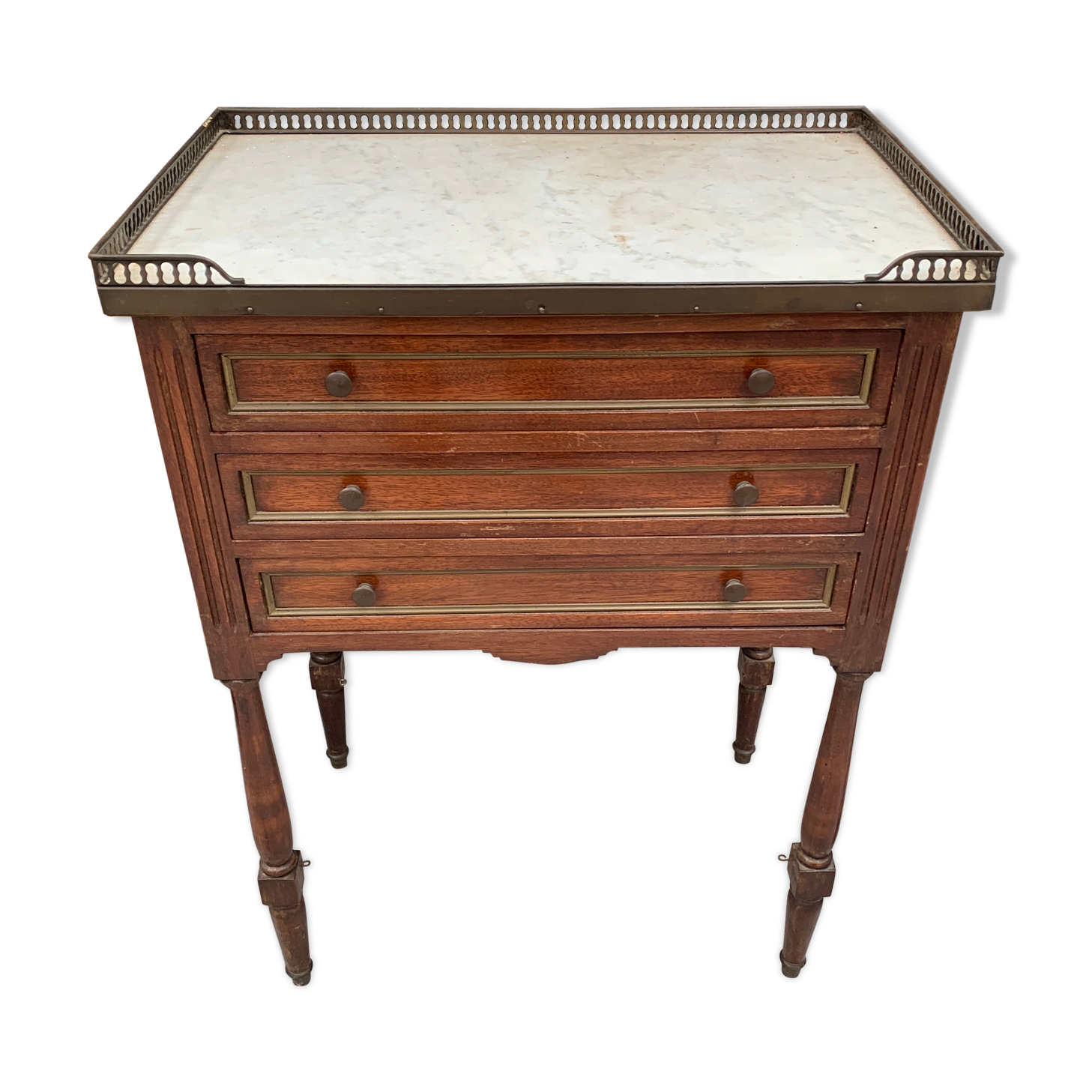 Dresser 3 drawers with marble