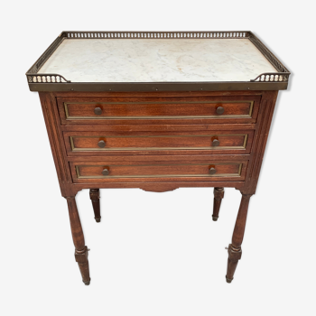 Commode 3 tiroirs avec marbre