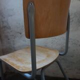 Industrial vintage Chairs Willem Hendrik Gispen for Gispen 1950s, Set of 2