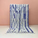 Handwoven Berber rug 3x2 m