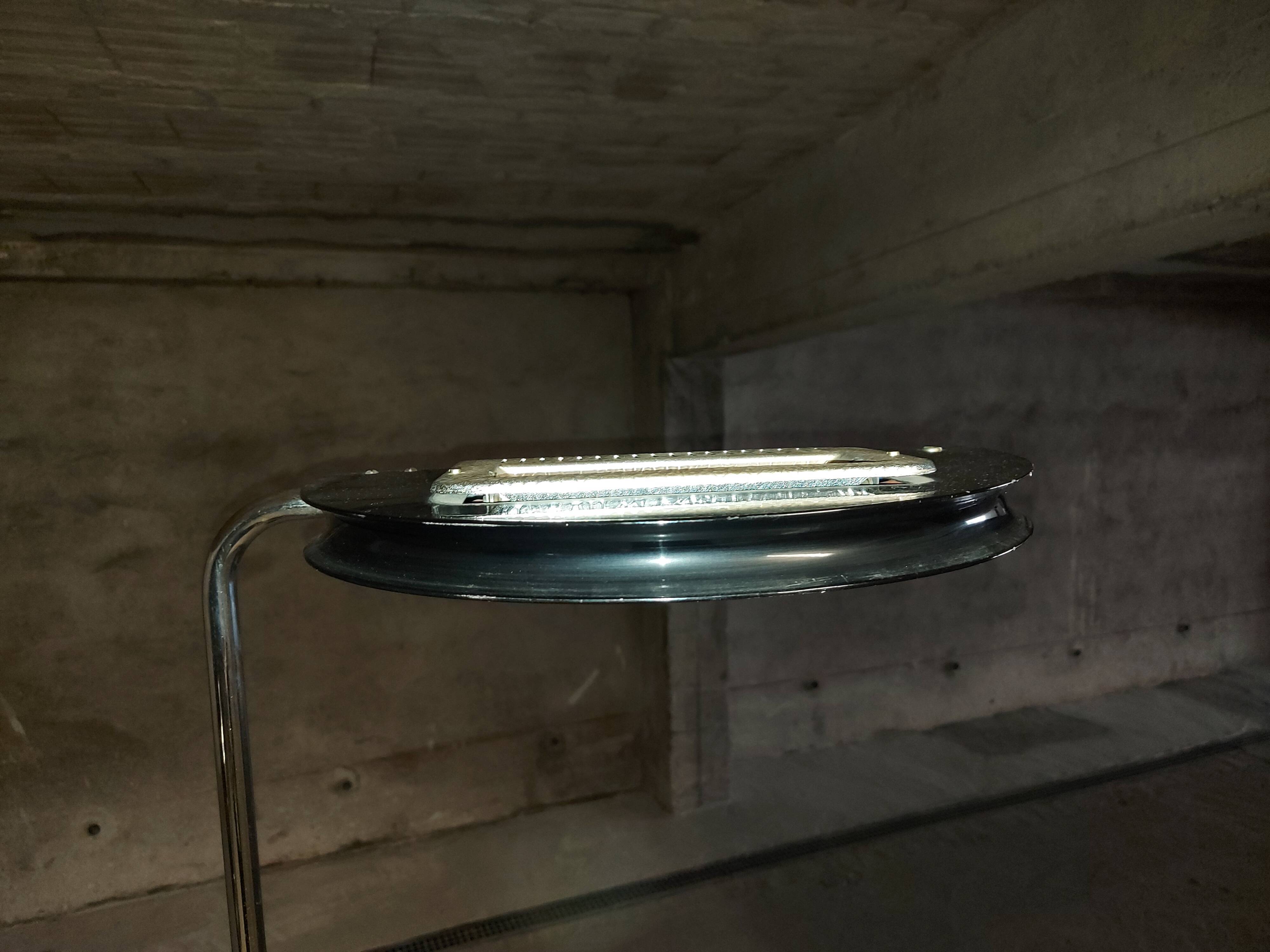 Lamp "Mezza Luna" by Bruno Gecchelin, Skipper edition