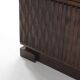 Vintage Brutalist Cabinet in Oak from Maison Aurora, Belgium, 1970s