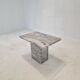 Side table in granite, 1980s