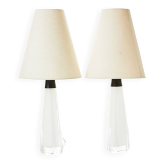 Swedish Table Lamp by Carl Fagerlund for Orrefors, 1940s