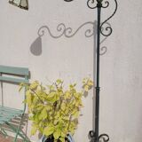 Tiffany glass paste floor lamp