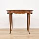 Table basse en marqueterie style Louis XV
