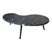 Tubble table by Pode/Leolux composite marble Grigio Carnico 50's style