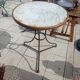 Old bistro table.