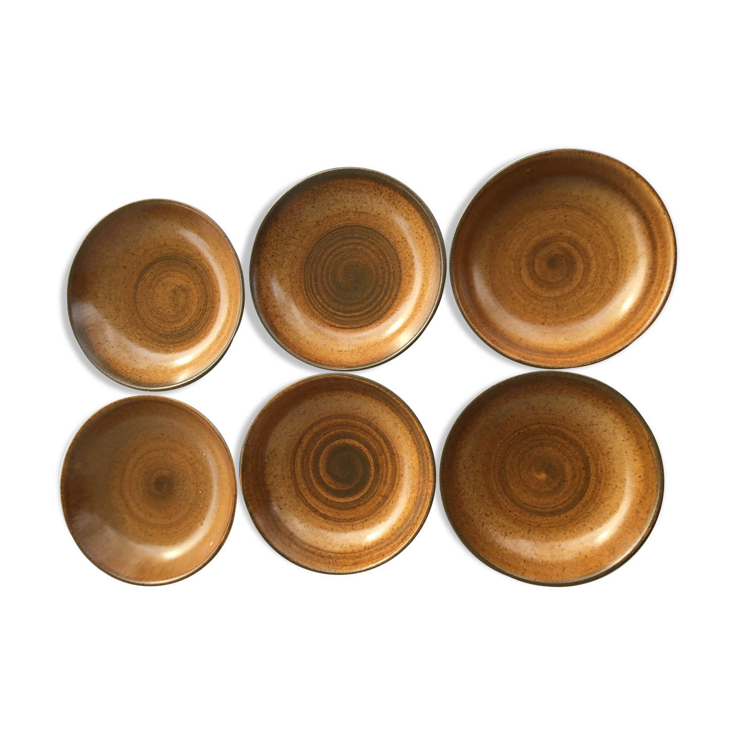 6 Longchamp sandstone hollow plates