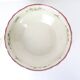 Earthenware salad bowl, Saint Amand & Hamage earthenware factory, Floreal pattern, French manufacturer