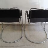 Pair of design armchairs