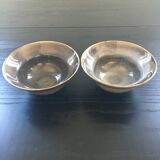 Lot 2 glazed stoneware cups