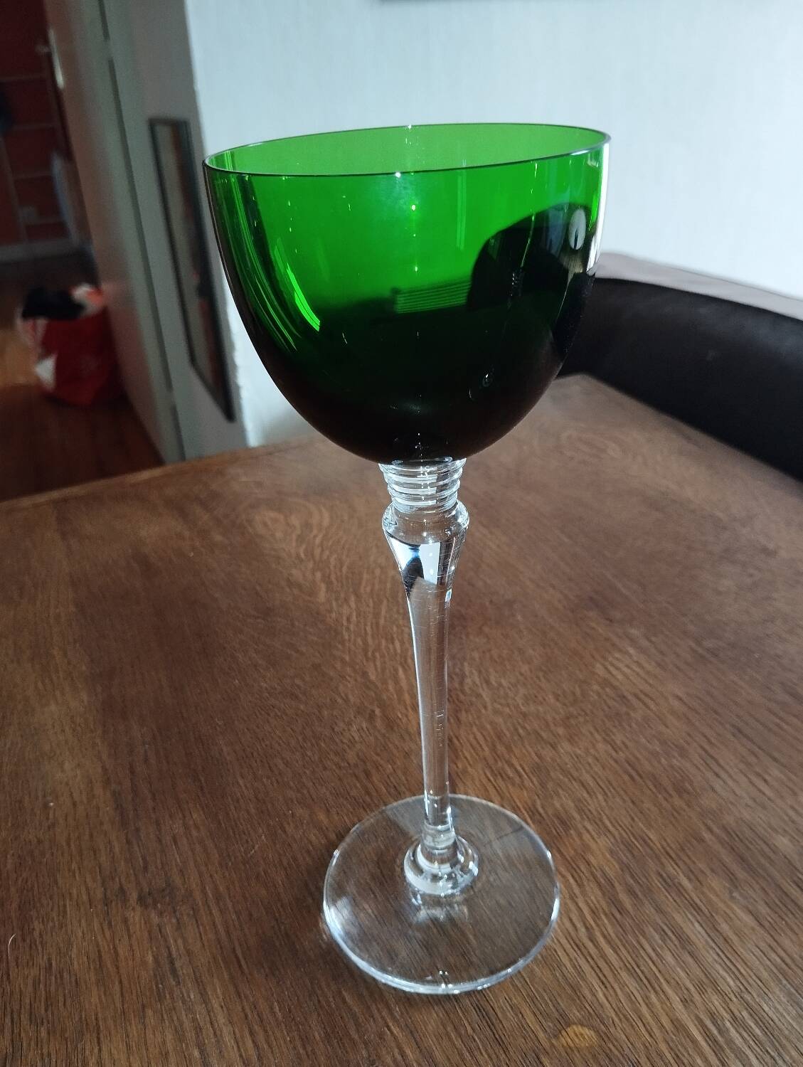 2 Saint Louis crystal roemer glasses