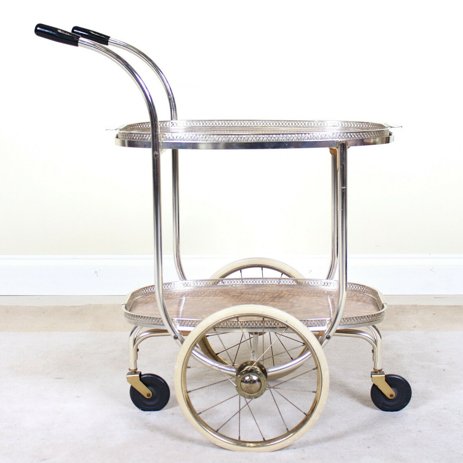 Vintage trolley with two levels