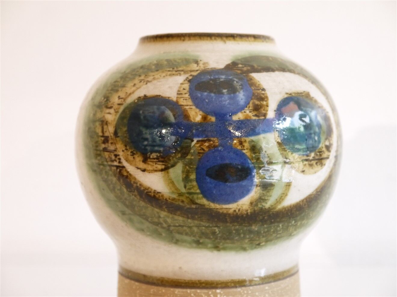 Danish ceramic vase by Noomi Backhausen for Soholm 1960