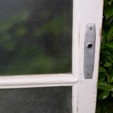 Porte vintage vitrages translucides
