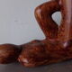 Ceramic woman's sculpture