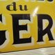 Tôle publicitaire apéritif anisé midi...7 heures l'heure du berger