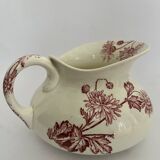Pitcher, old chrysanthemum jug, Longwy