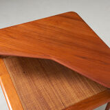 Minerva corner table by  Peter Hvidt & Orla Mølgaard-Nielsen for France & Søn, Denmark 1950’s