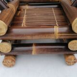 Fauteuil en bambou, années 1970