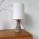 Lampe de bureau ou de table granit pierre sculptée 1970