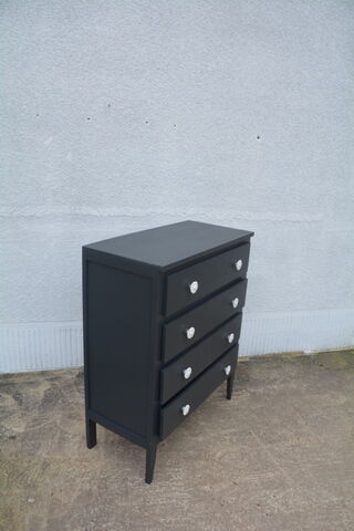 Commode peu profonde