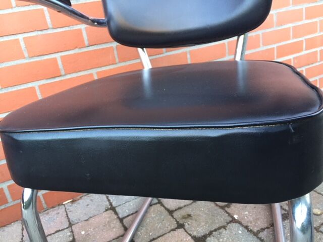 Pair of tubular chairs fana gispen 60s