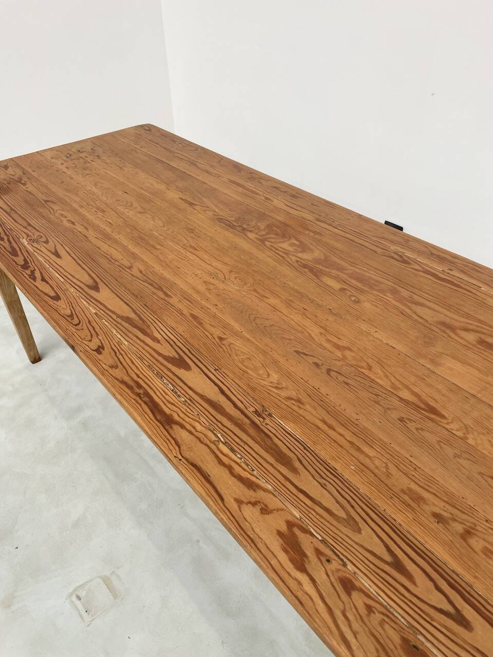 Pine and oak farmhouse table 220 cm