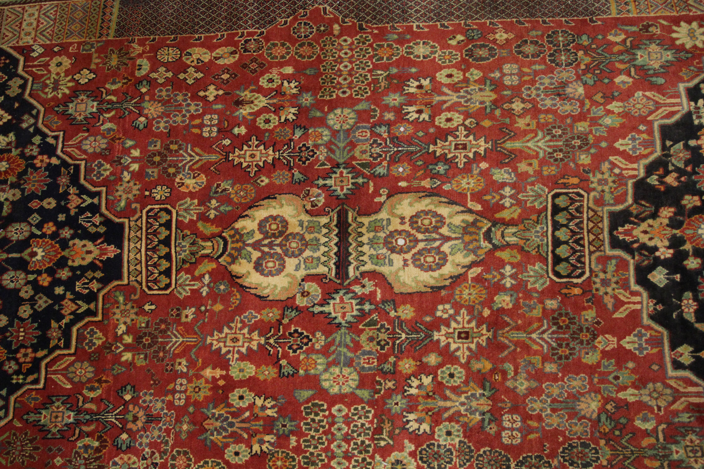 Handwoven Persian Qashqai Rug, Oriental Wool Shiraz Carpet- 157x240cm