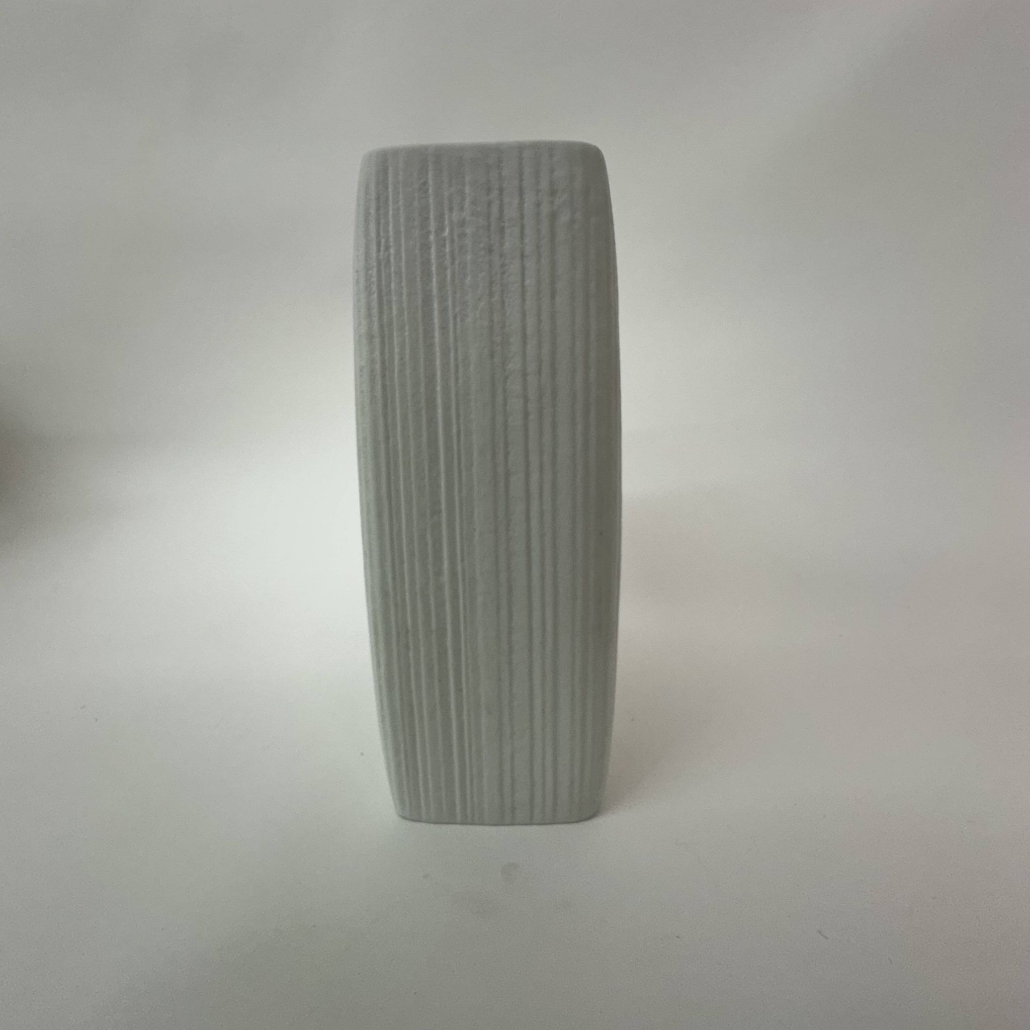Rare Rosenthal Martin Freyer white ceramic vase , 1960’s