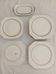 Jean BOYER Limoges FRANCE part of a white porcelain table service.