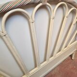 Rattan headboard