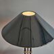 Space Age table lamp in nickel-plated steel, height adjustable, 1970s.