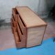 Wicker chest of drawers and vintage rattan