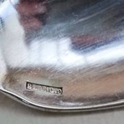12 cuillères à café en métal argenté