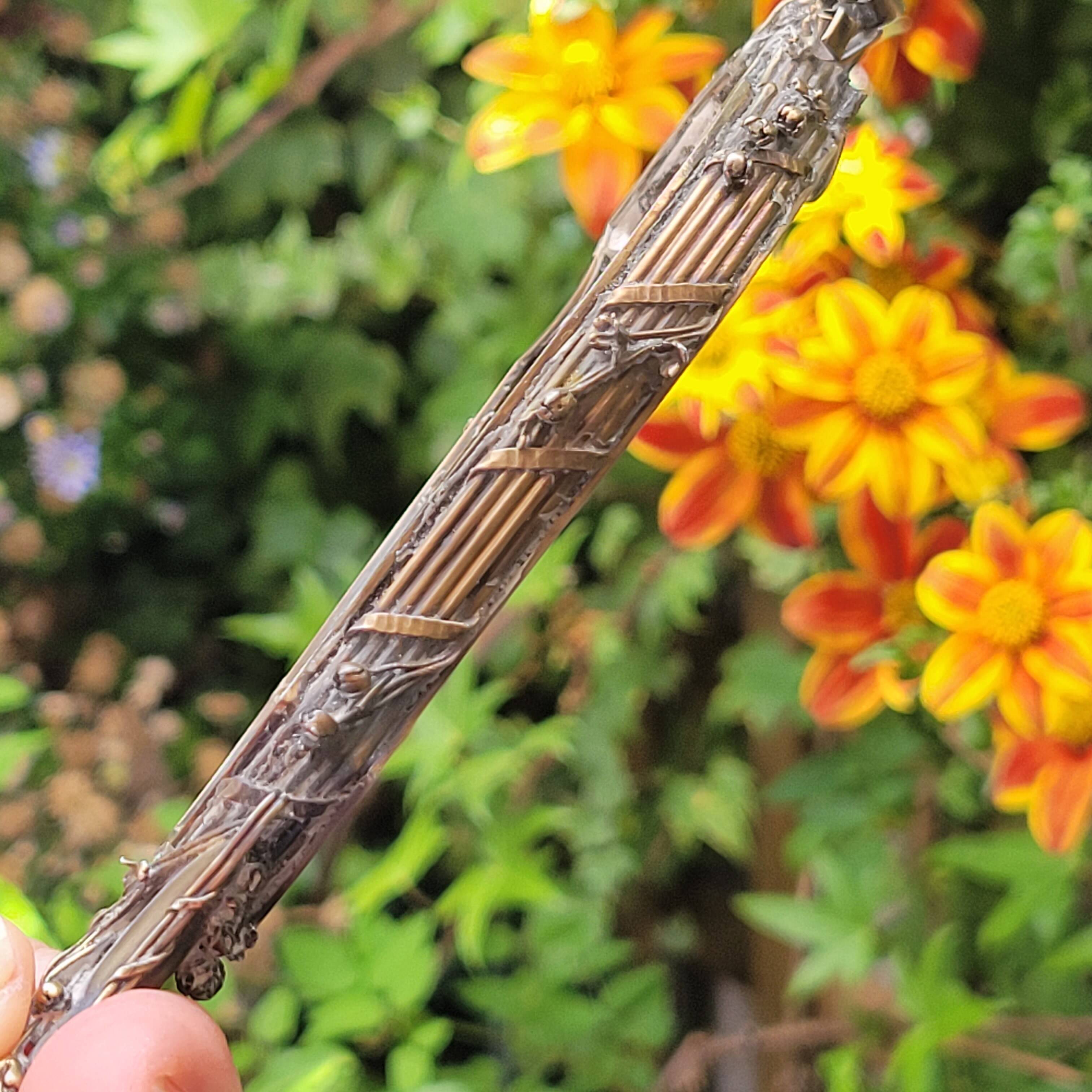 old double-sided hand-held mirror Henri Auguste SOLIÉ 1900